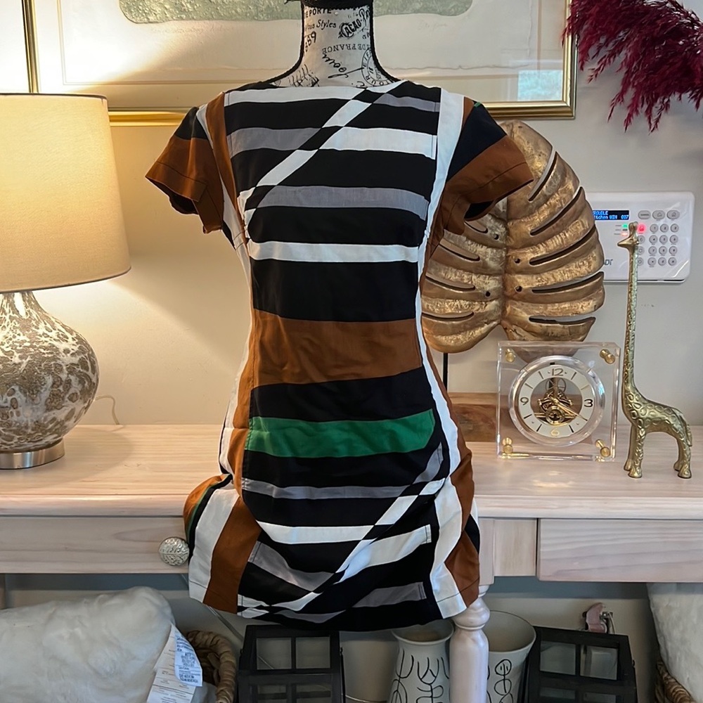 Beautiful Abstract Dress by Derek Lam